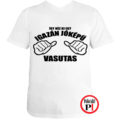jóképű vasutas póló fehér