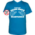 Jóképű villanyszerelő póló vkék