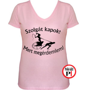 rabszolga lánybúcsú póló pink