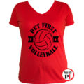 röplabda mez volleyball piros