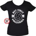 röplabda póló volleyball fekete