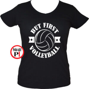 röplabda póló volleyball fekete