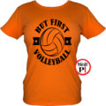 röplabda póló volleyball narancs