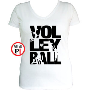 röplabdás póló volleyball fehér