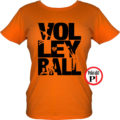 röplabdás póló volleyball narancs