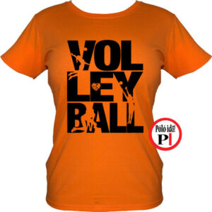 röplabdás póló volleyball narancs