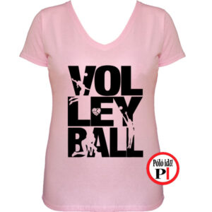 röplabdás póló volleyball pink
