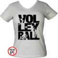 röplabdás póló volleyball szürke