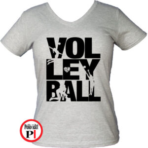 röplabdás póló volleyball szürke