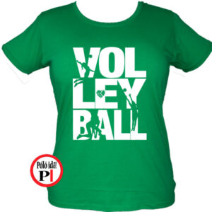 röplabdás póló volleyball zöld