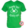 Apa tejfakasztó póló zöld