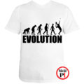 teniszpóló evolúció férfi fehér