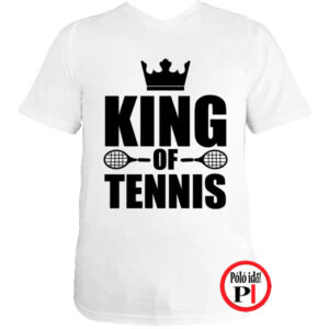 teniszpóló king fehér