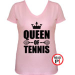 teniszpóló queen pink