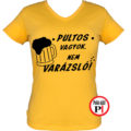 varázsló pultos póló citrom