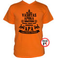 vasutas apa póló narancs