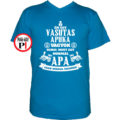 vasutas apa póló vkék