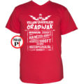 vicces villanyszerelő póló piros