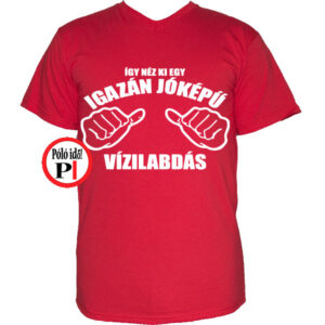 vizilabda póló igazán jóképű piros