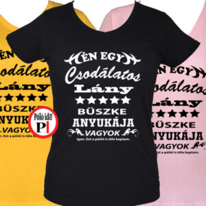 büszke anya családi póló