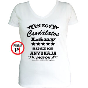 büszke anya családi póló fehér