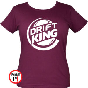 drift king női póló burgundi