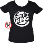 drift king női póló fekete