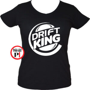 drift king női póló fekete