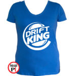 drift king női póló kék