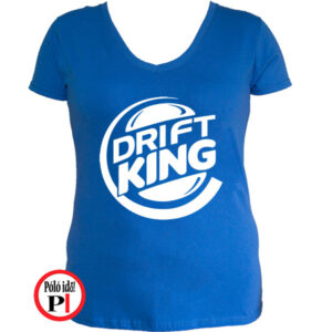 drift king női póló kék