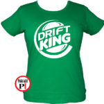 drift king női póló zöld