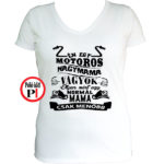 mama motoros póló családi fehér