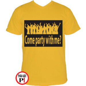 Férfi Party póló citrom