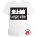 party póló férfi fehér