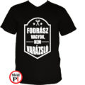 fodrász póló nem varázsló férfi fekete