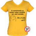 főnök póló női citrom