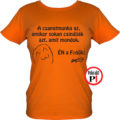 főnök póló női narancs