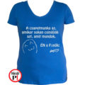 főnök póló női kék