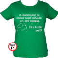 főnök póló női zöld