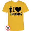 futópóló férfi i love running citrom