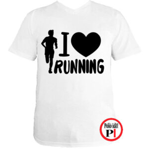 futópóló férfi i love running fehér