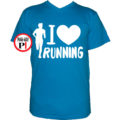 futópóló férfi i love running vkék