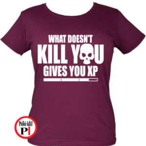 kill you xp női gamer póló burgundi