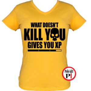 kill you xp női gamer póló citrom