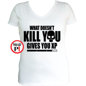 kill you xp női gamer póló fehér