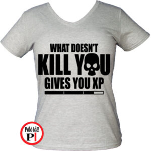 kill you xp női gamer póló szürke