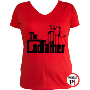 gamer pólók codfather piros
