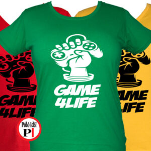 gamer póló game for life női