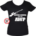 gamer pólók give you női fekete