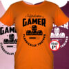 hardcore női gamer póló